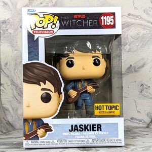 Funko Pop The Witcher Jaskier (Blue Outfit) 1195, Hot Topic Exclusive MIB